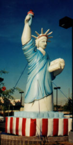 Statue of Liberty custom advertising inflatable for Rent in Phoenix