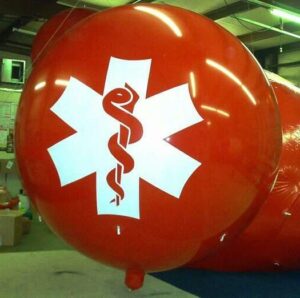 inflatable advertising balloon with custom logo