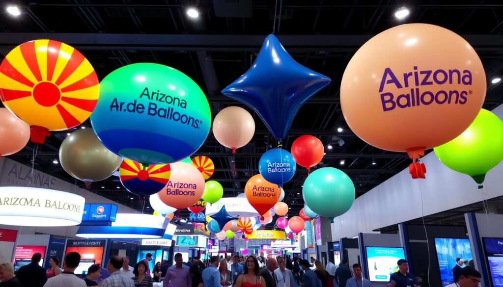 Tradeshow balloons for event marketing